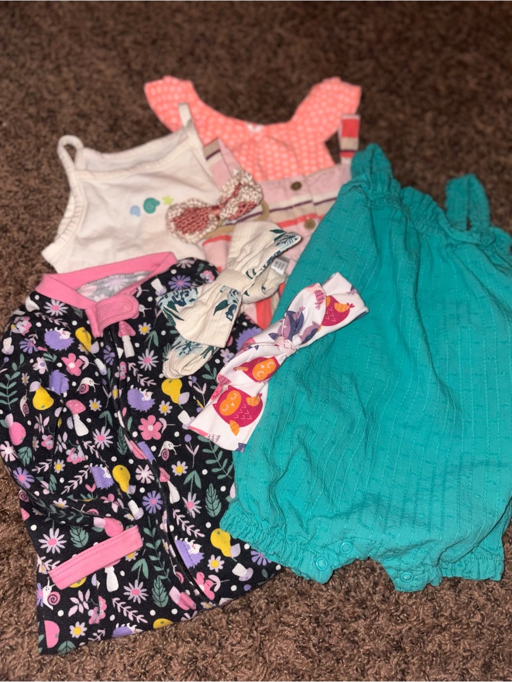 6-9 Month Baby Girl clothing bundle